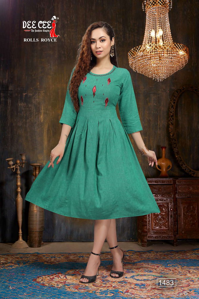 Rolls Royce Fancy Designer Ethnic Wear Anarkali Kurti Collection